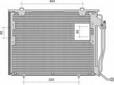 MAGNETI MARELLI 350203485000 -  Конденсатор, кондиционер